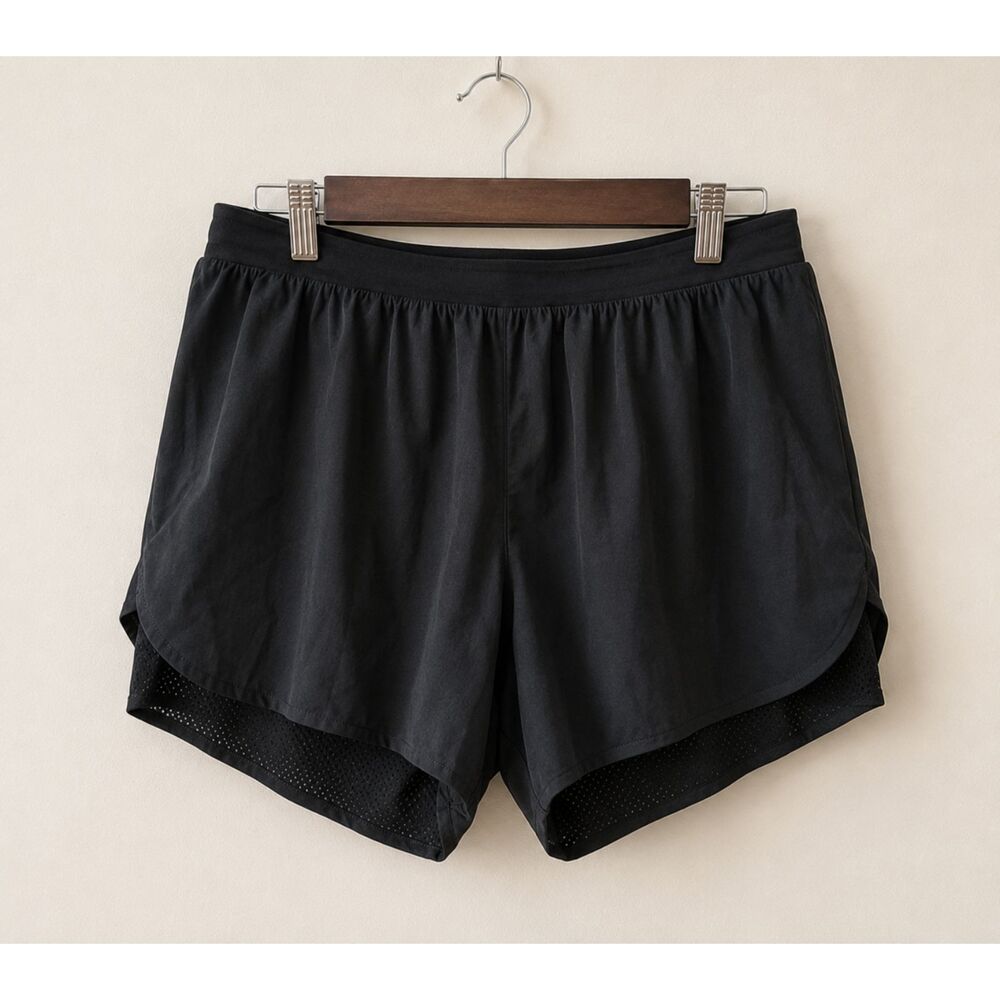 Lululemon Men's Running Shorts | Size Large | Black Performance Athletic Shorts